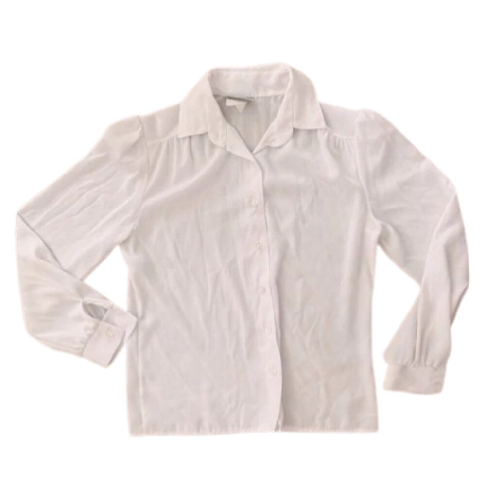 Vintage White Blouse